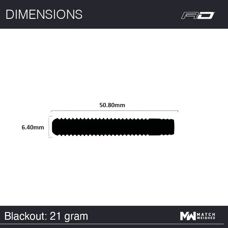 Winmau BLACKOUT - Steel Tip