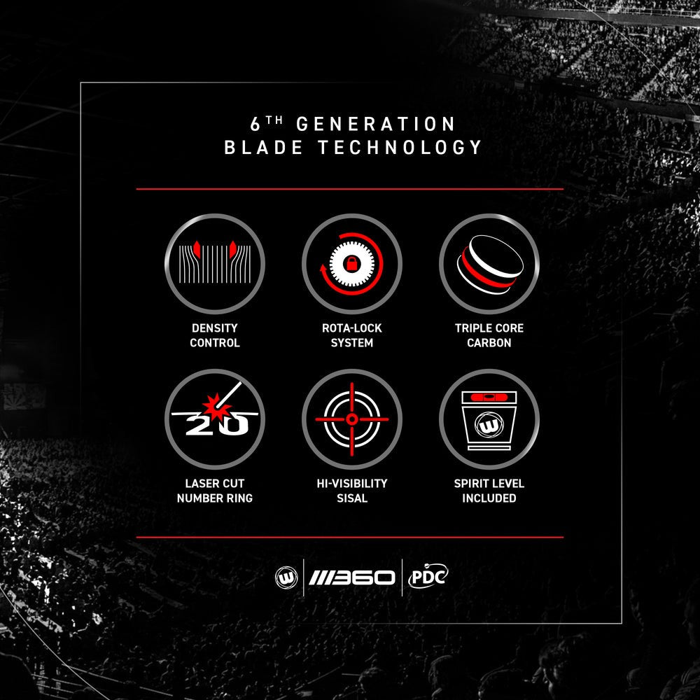 Winmau BLADE 360 DARTBOARD