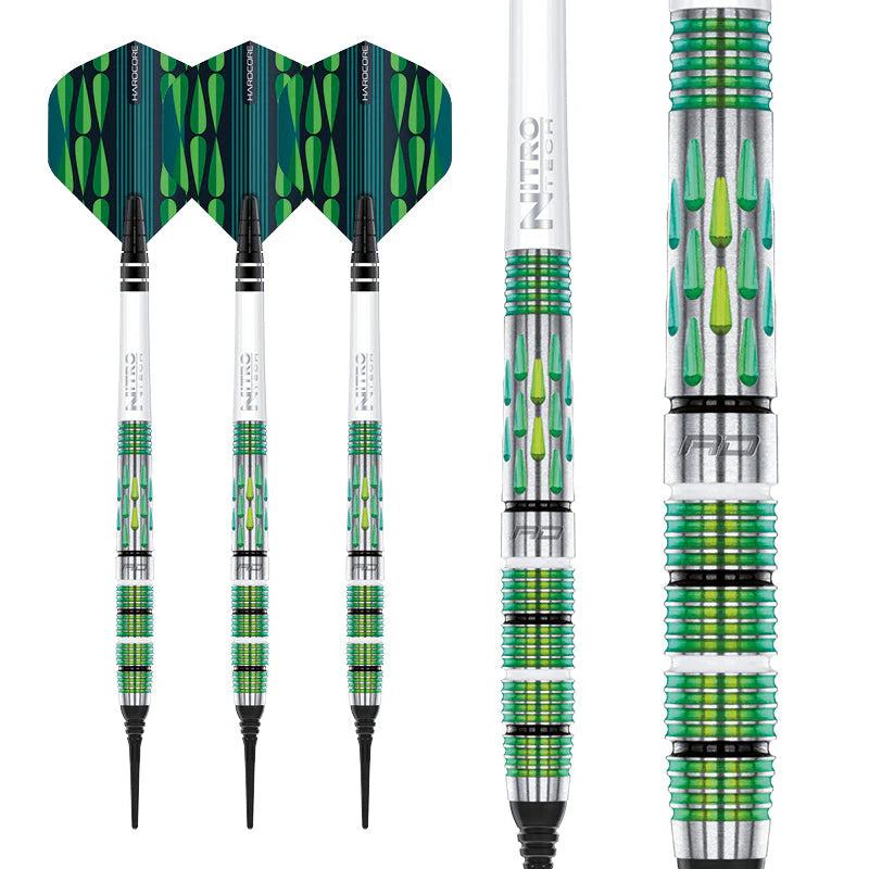 Red Dragon ARTURA SCREAMIN' GREEN - Soft Tip