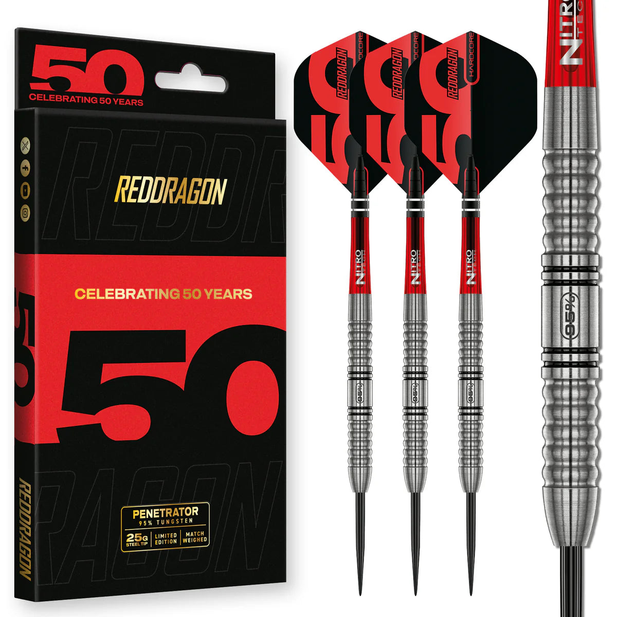Red Dragon PENETRATOR - Steel Tip