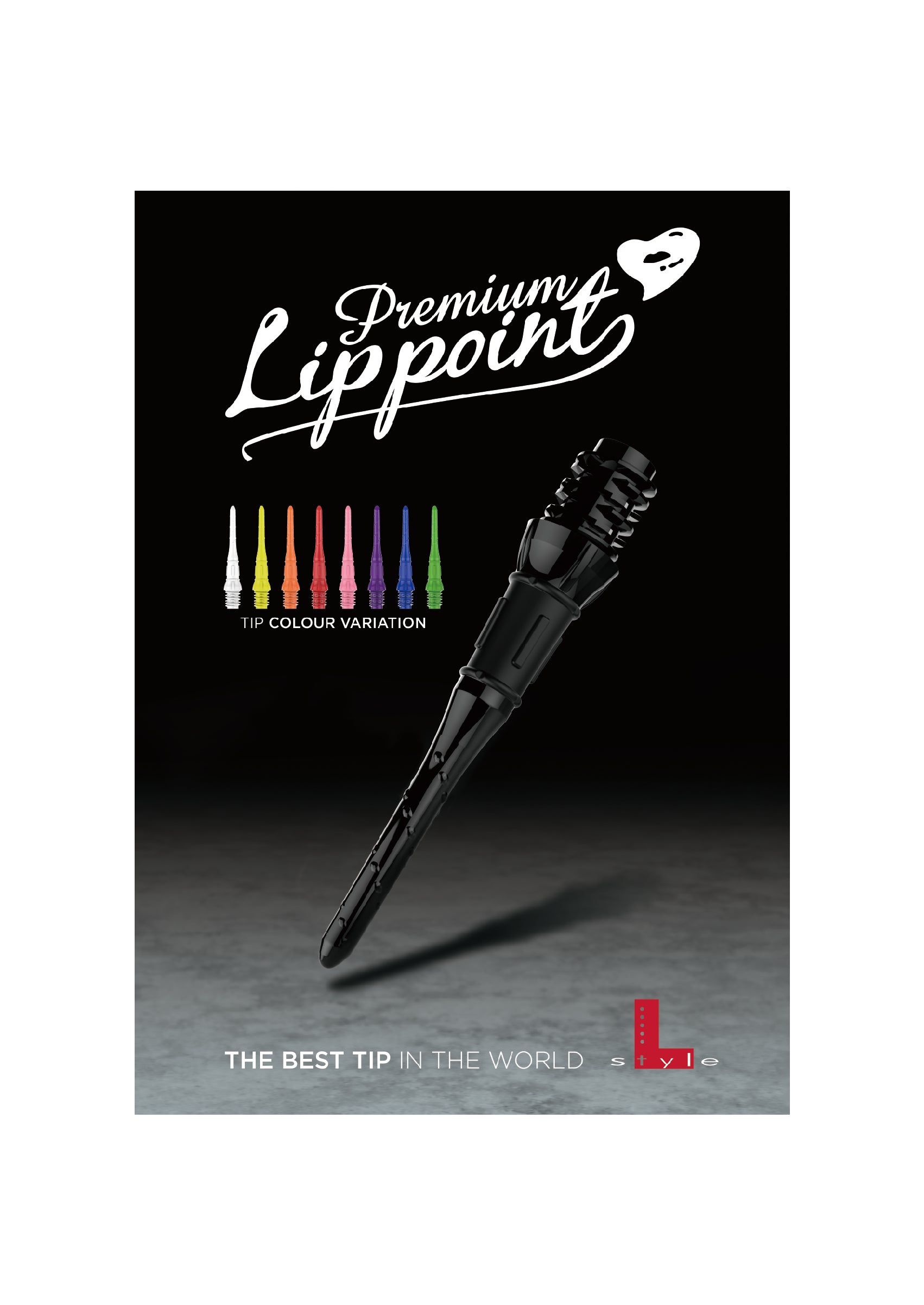 L-Style Premium Lippoint soft tip dart points