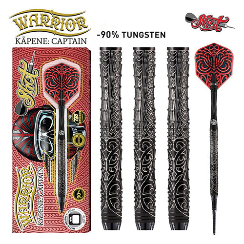Shot Warrior Darts - Soft Tip - Kapene Captain