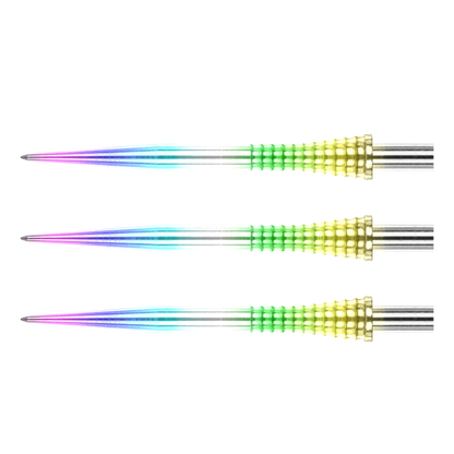 Red Dragon Rainbow Raptor Gripped Dart Point