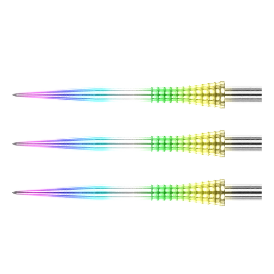 Red Dragon Rainbow Raptor Gripped Dart Point
