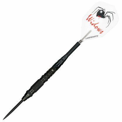 Laserdarts Black Widow Moveable Steel Tip Dart
