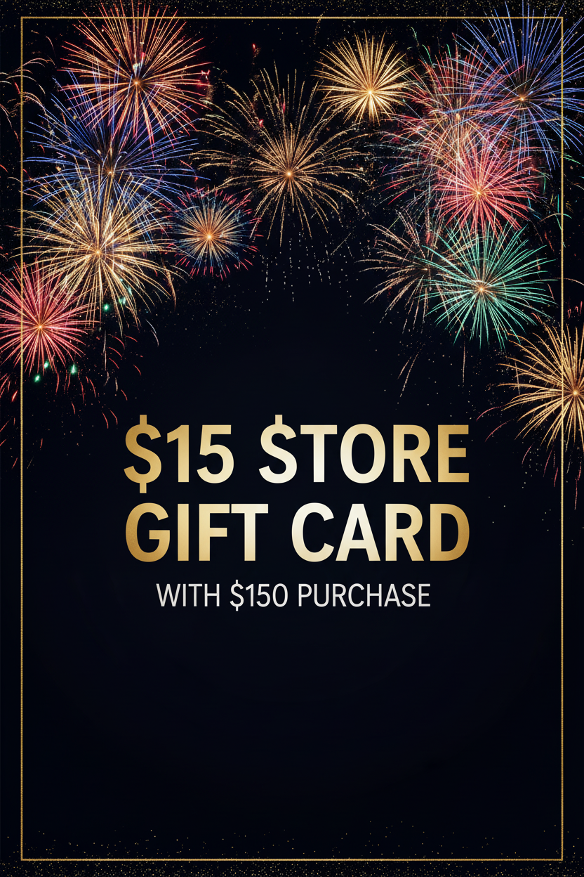 Gift Card Promotion with Fireworks