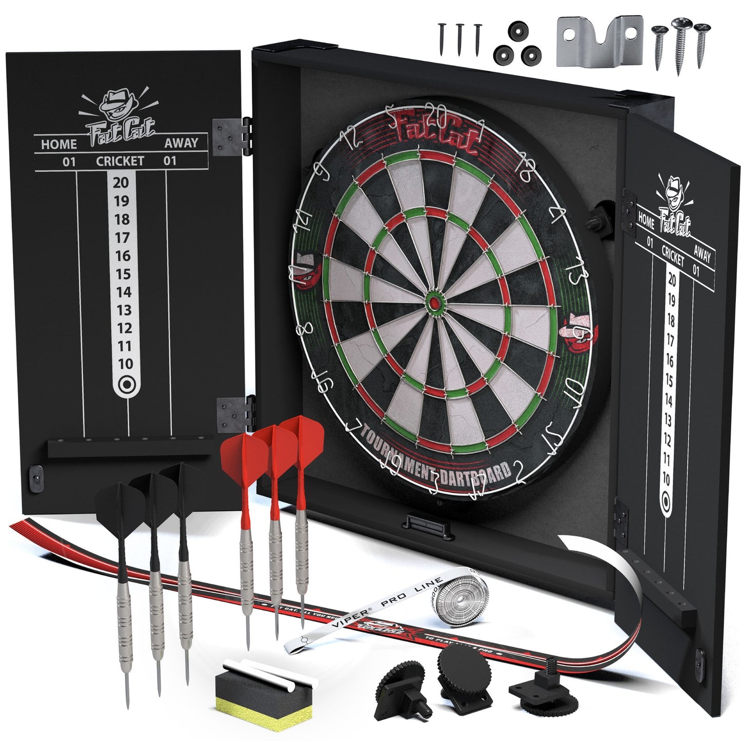 FAT CAT COMPLETE HOME DARTS CENTER | THE ULTIMATE ALL-IN-ONE DARTBOARD SOLUTION
