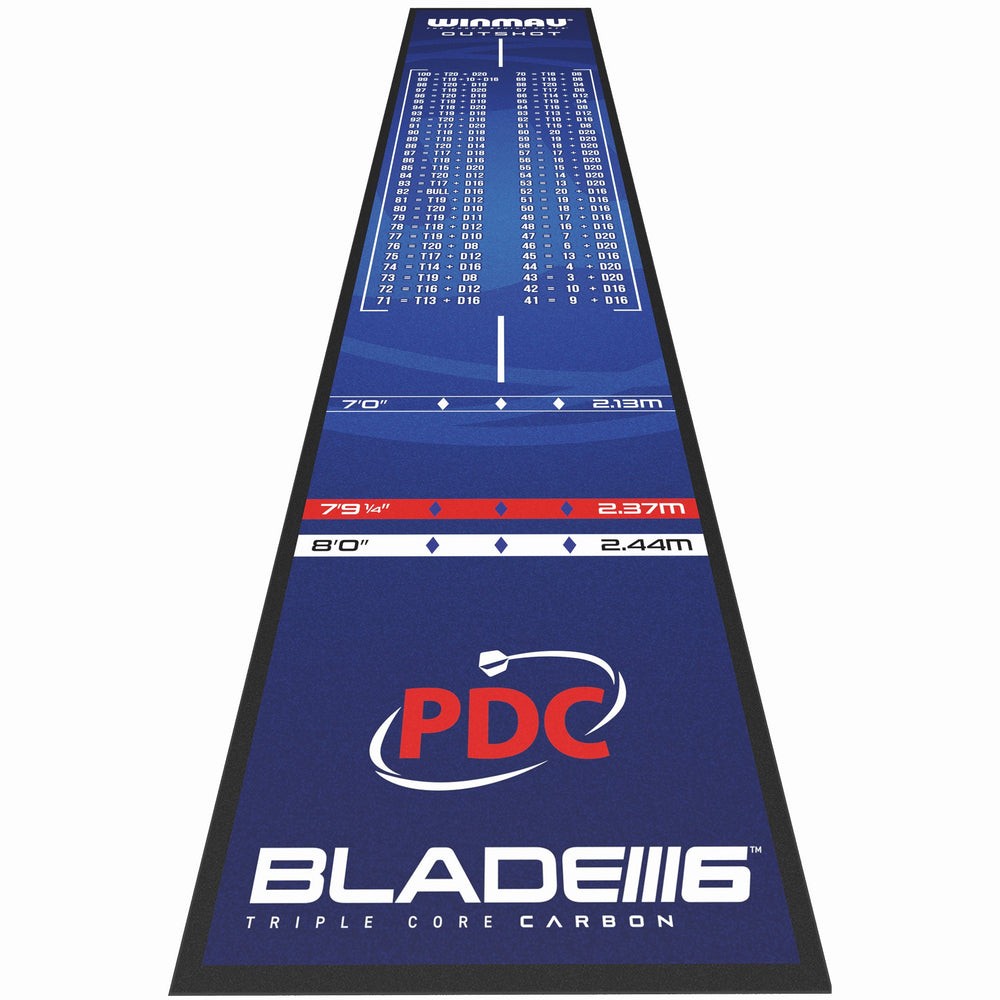 Winmau Outshot Dart Mat - PDC - Blade 6