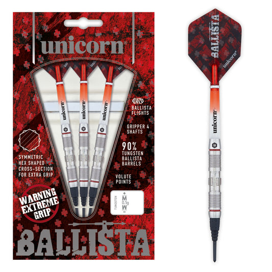 Unicorn Ballista Style 2 Tungsten Soft Tip Darts - 20g