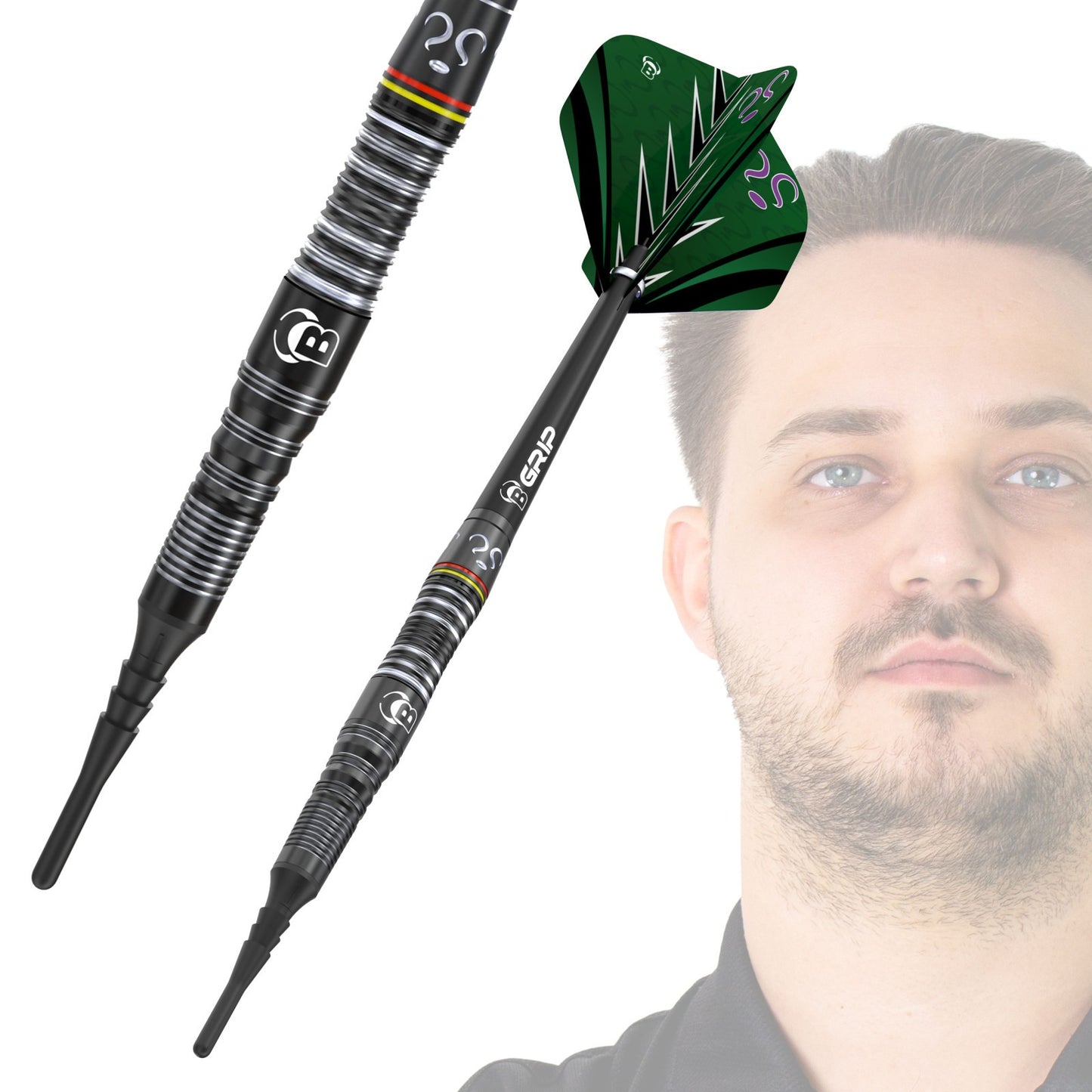 BULL’S Brian Raman Soft Tip Dart | 18g
