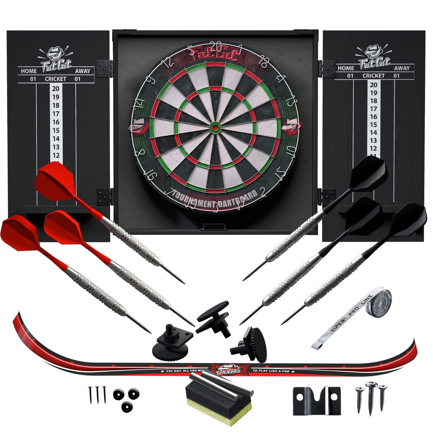 FAT CAT COMPLETE HOME DARTS CENTER | THE ULTIMATE ALL-IN-ONE DARTBOARD SOLUTION